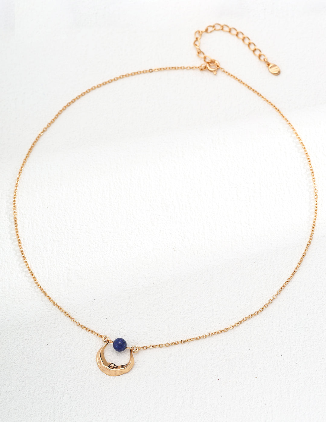 Sterling silver gold plated Lapis Lazuli Necklace