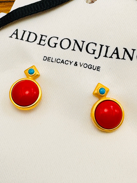 Fashionable & Elegant Earrings with Sterling Silver Stud Earrings for Women Fashion